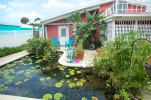 Windemere Inn Koi Pond Patio