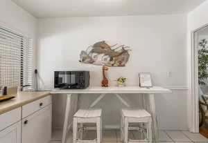 805 Beachside - Kitchen with view to Living Room