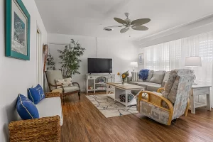 805 Beachside Suite - view of full Living Room area
